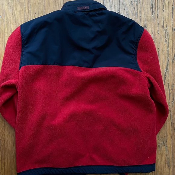 POLO RALPH LAUREN JACKET SIZE LARGE GREAT CONDITION REDANDBLACK POLARTEC CLASSIC - Picture 6 of 9